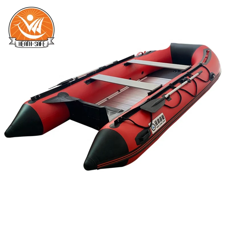 Assault boat aluminum alloy bottom inflatable boat lifeboat