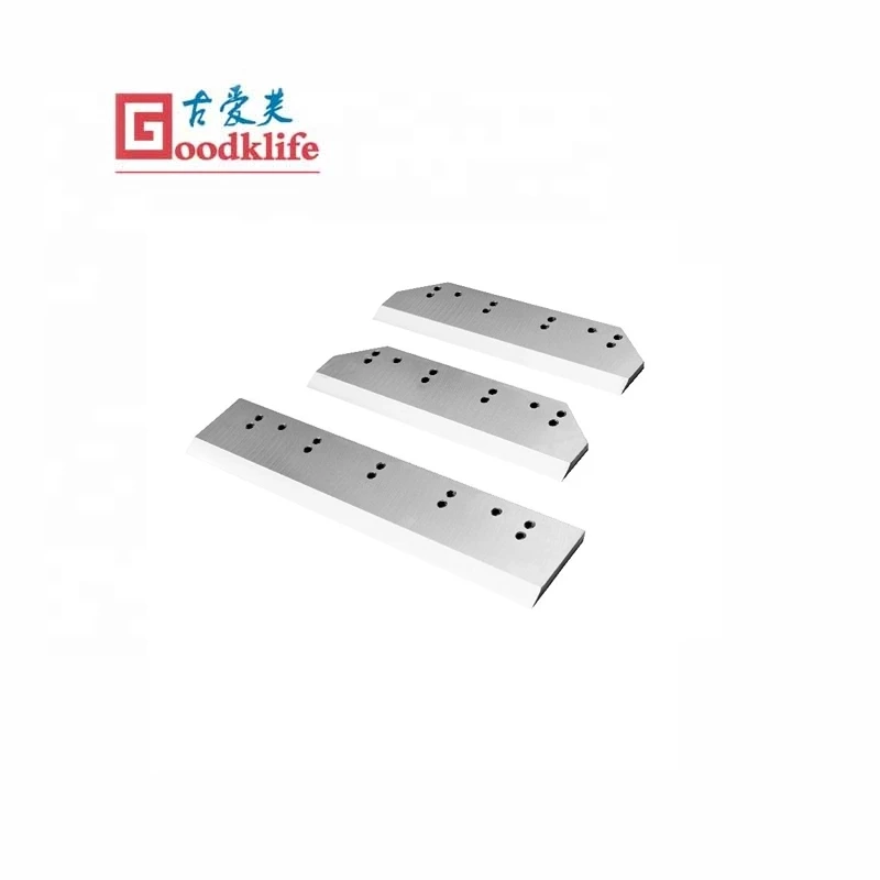 Granulator knives for type splitting industry with D2 material