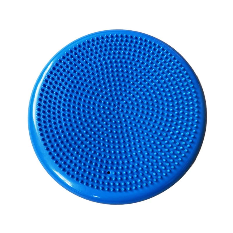 33cm Thickened PVC Inflatable Air Cushion foot massage trainer Body Exercise Stability Pilates Yoga Balance pad disc with Pump