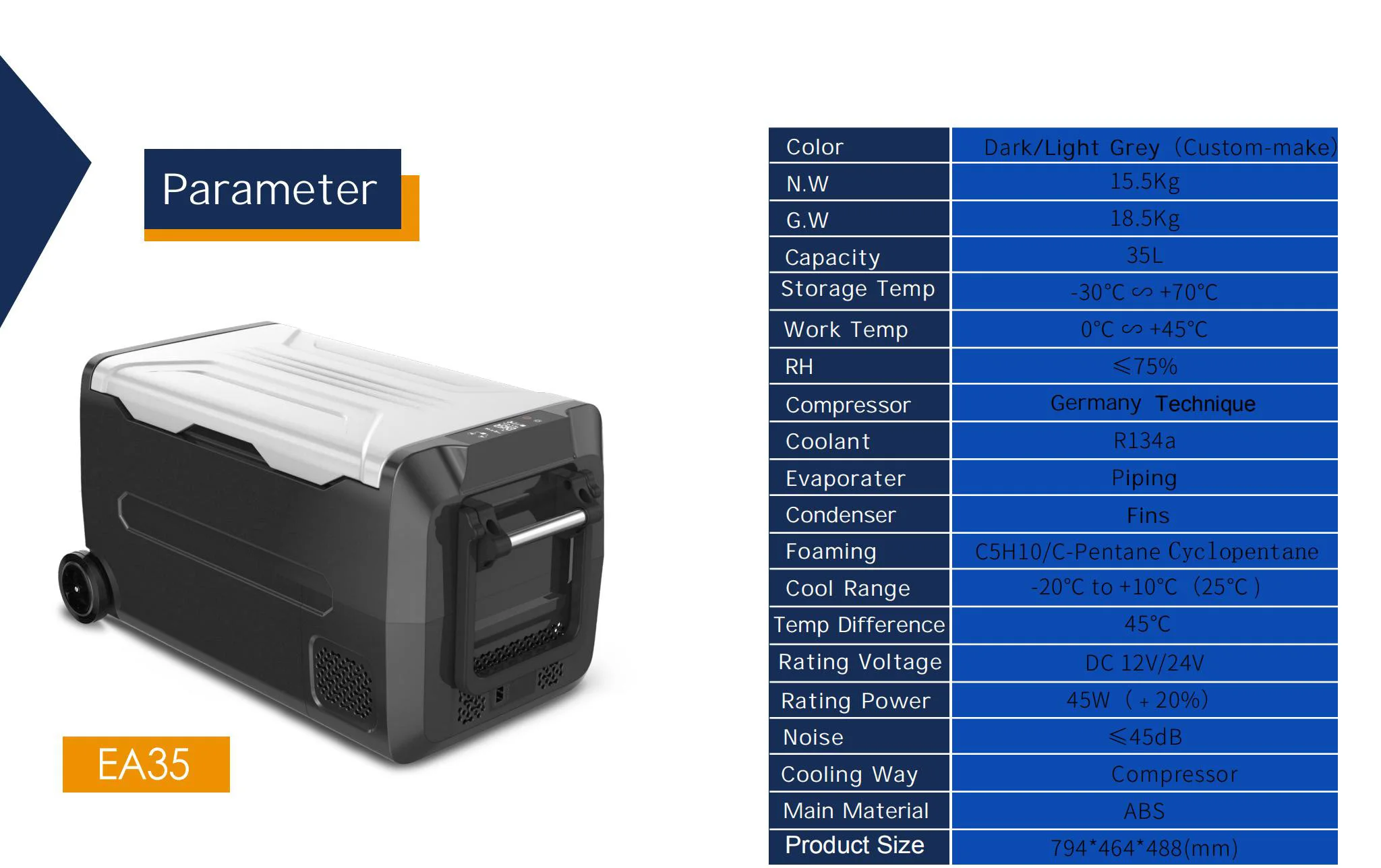  Fast Freeze to -20 Interllectual double Temp Zone compressor Car fridge / freezer refrigerator for camping