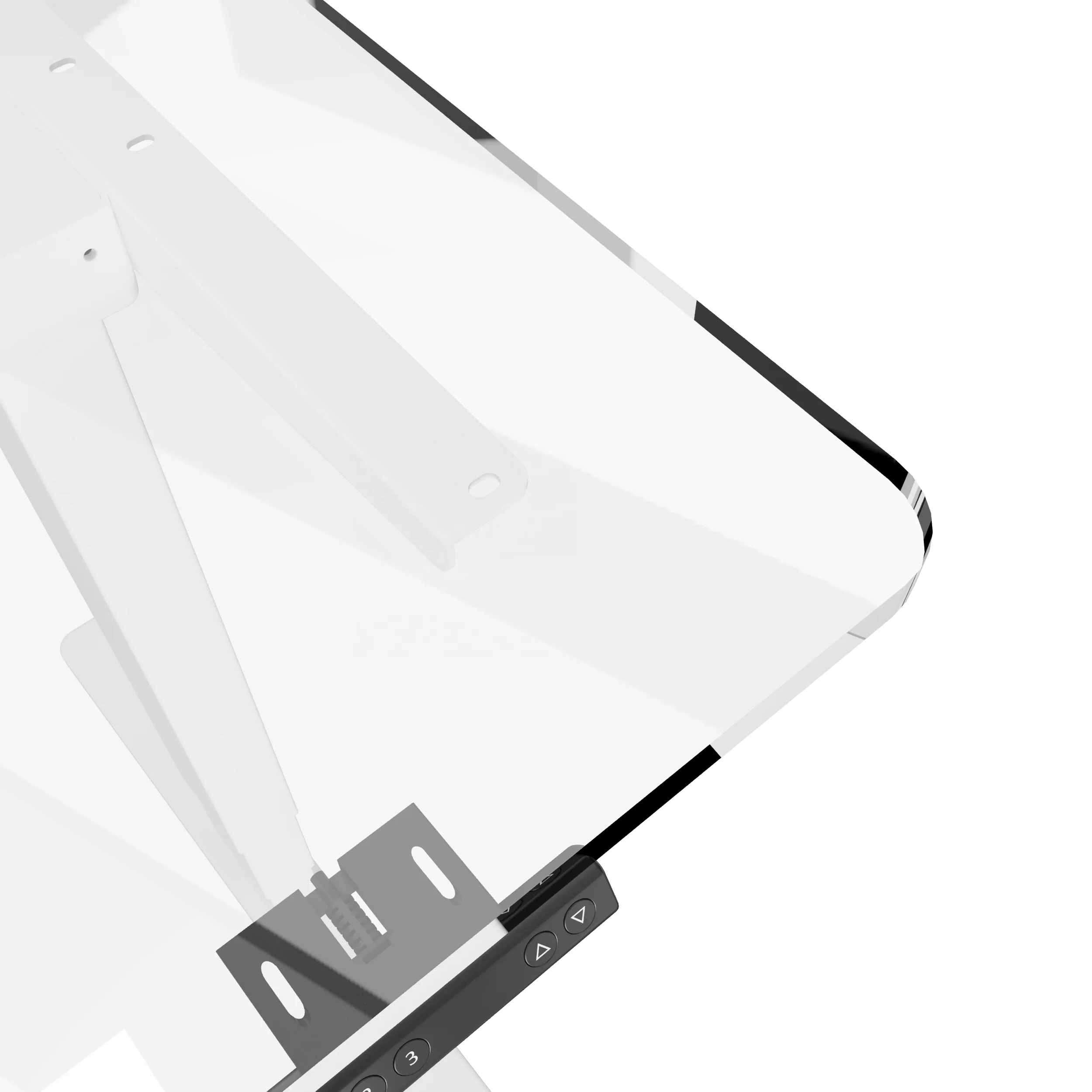 V-mounts Ergonomic modern desk frame for home office with Stop function in case of obstruction VM-JSD2-02-D