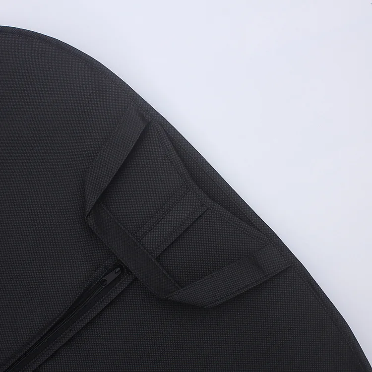 Travel Dust Cover Foldable Dress Clothes Suit Protector Garment Non Woven Bag with Zipper Personalized Custom Fashion Storage