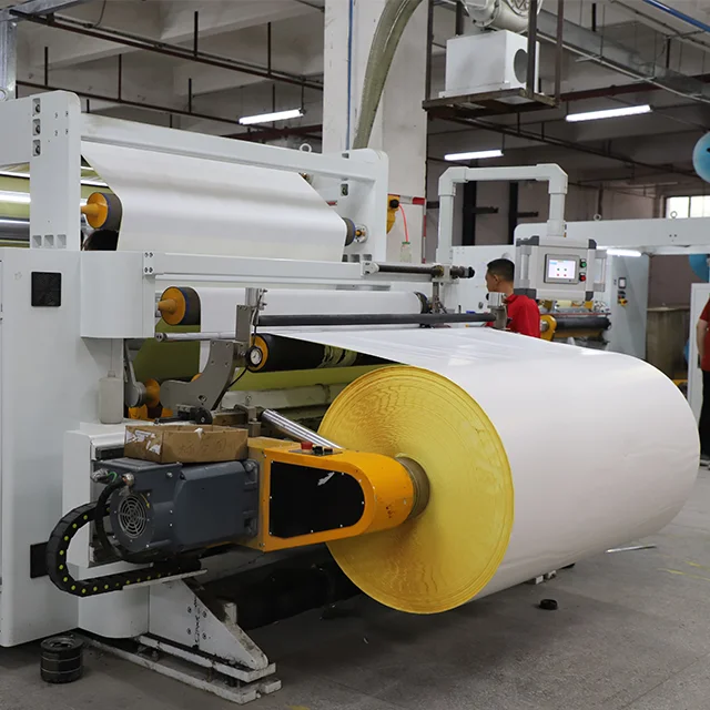 Top Coated Self Adhesive Thermal Label Bopp Pvc Label Materials Jumbo Rolls