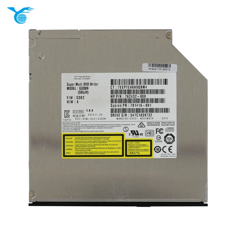 Оригинальный новый оптический привод DVD +/-RW для ноутбука PN