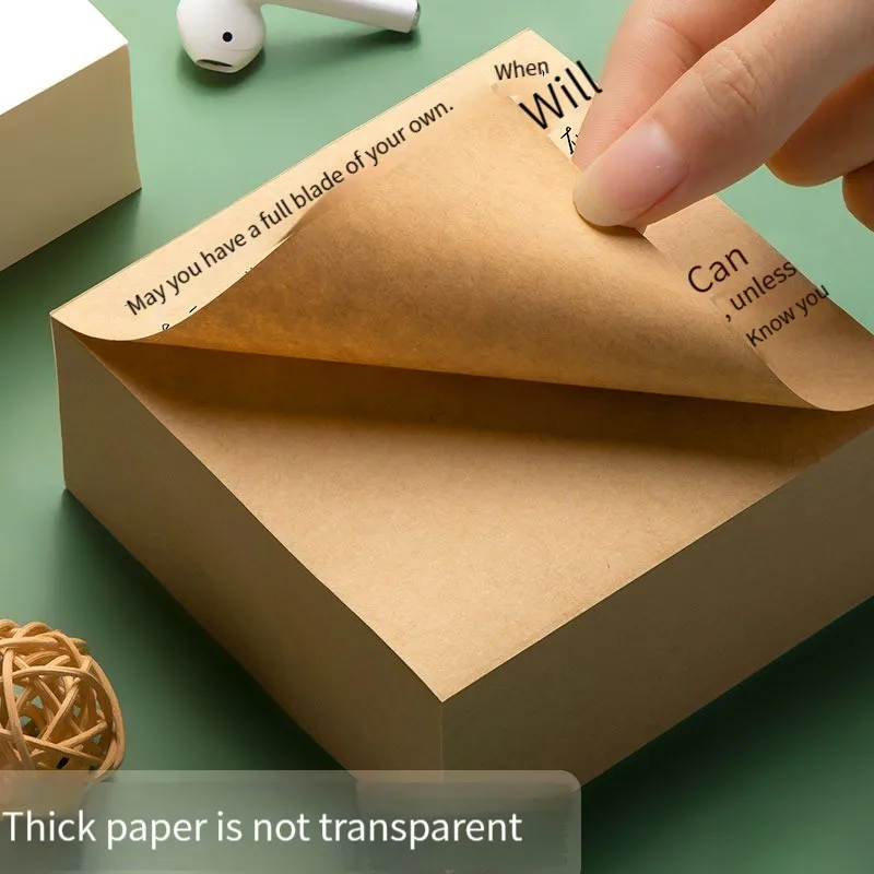 Deli 21709  high quality sticky notes strong office sticky note book small book Memo stickers blank n times Office