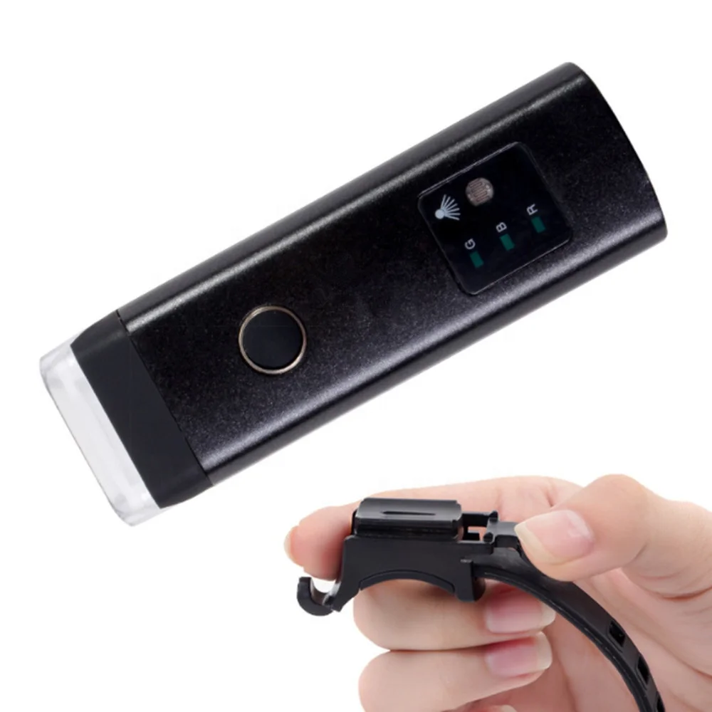 Фонарь велосипедный водонепроницаемый с зарядкой от USB 350