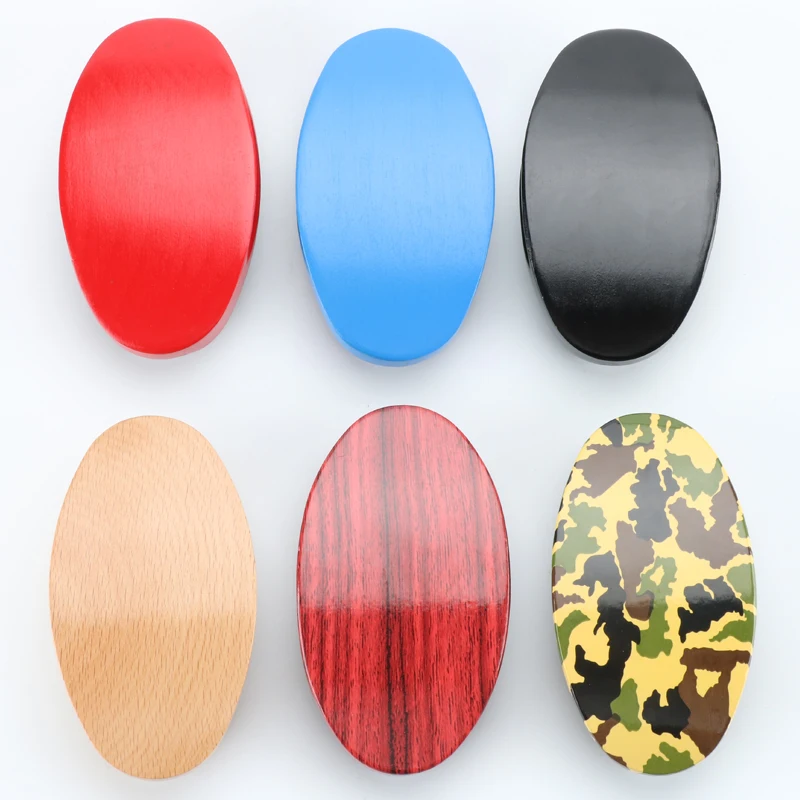 Abeis Custom 360 Wave Brush Woos Grain  Curved 360 Waves Brush Hard Bristle Hair Brush for Men