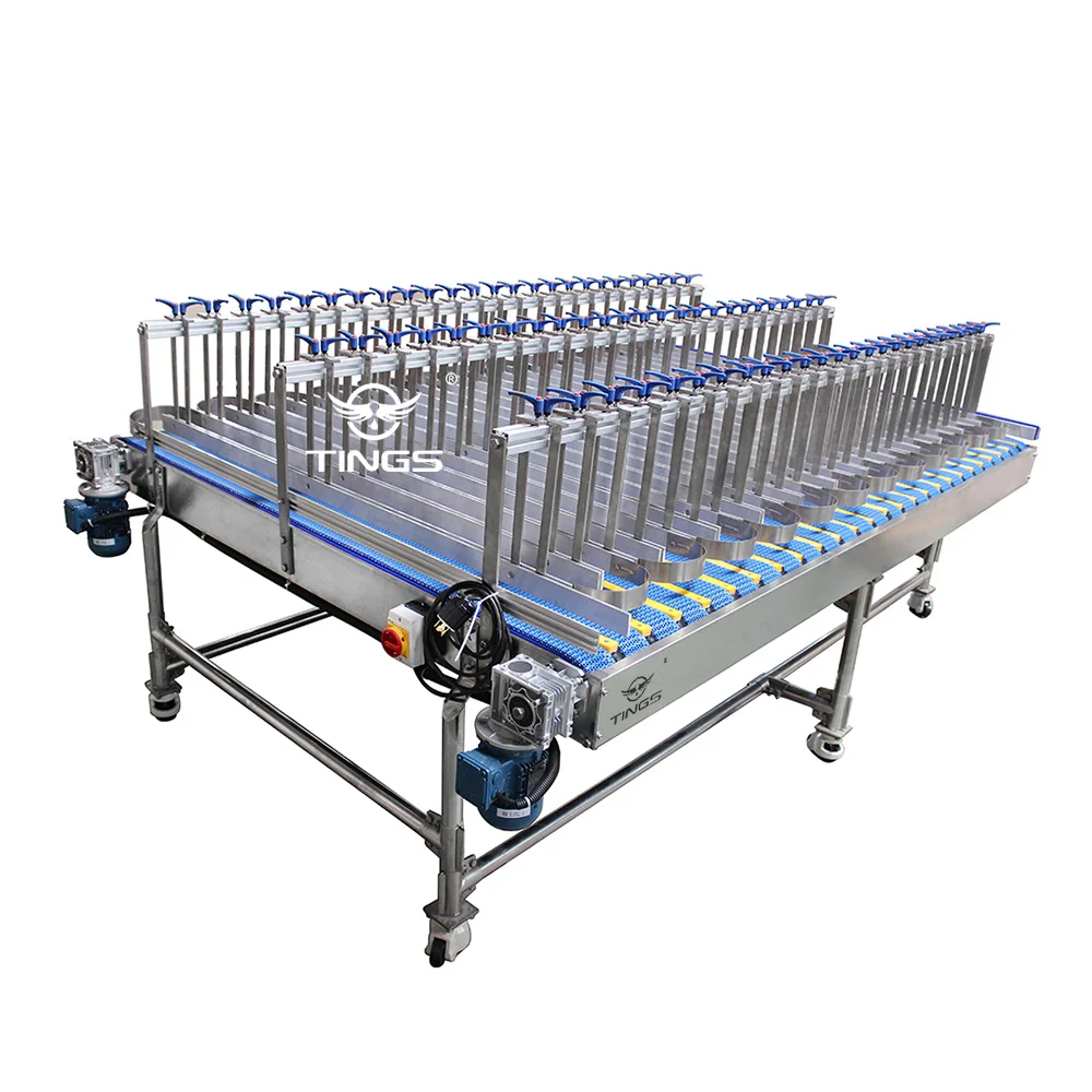 New designed factory full production line used rotary bottle conveyor belts rubber and pvc material