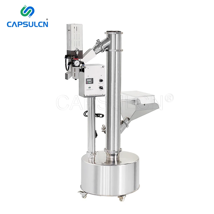 LSV-C100 Automatic Stainless Steel Capsule Polisher Size 00 0 1 2 3 4 Vertical Single Tube Capsule Polishing Machines