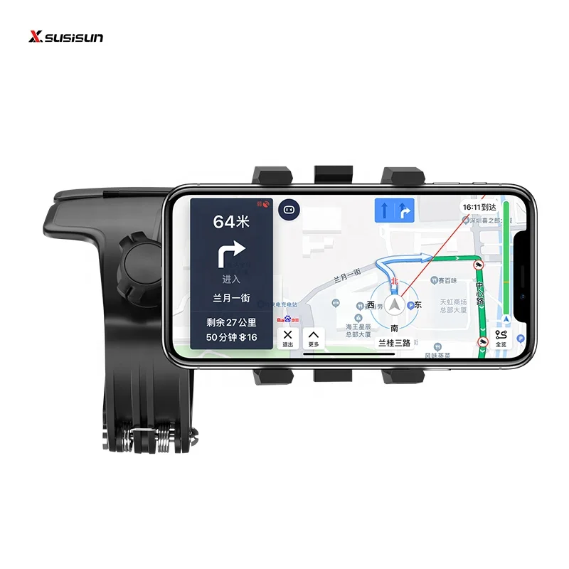 
Stable Without Hurting The Car 360 Degree Rotating Car Dashboard Phone Holder Rearview Mirror Cell Phone Car Holder 