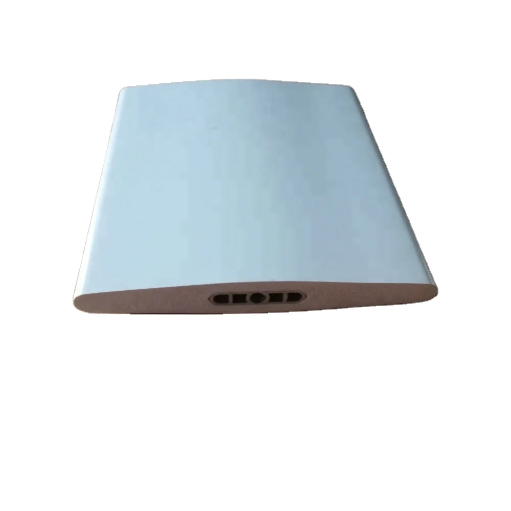 White faux wood Reinforced plantation shutter louvers from china