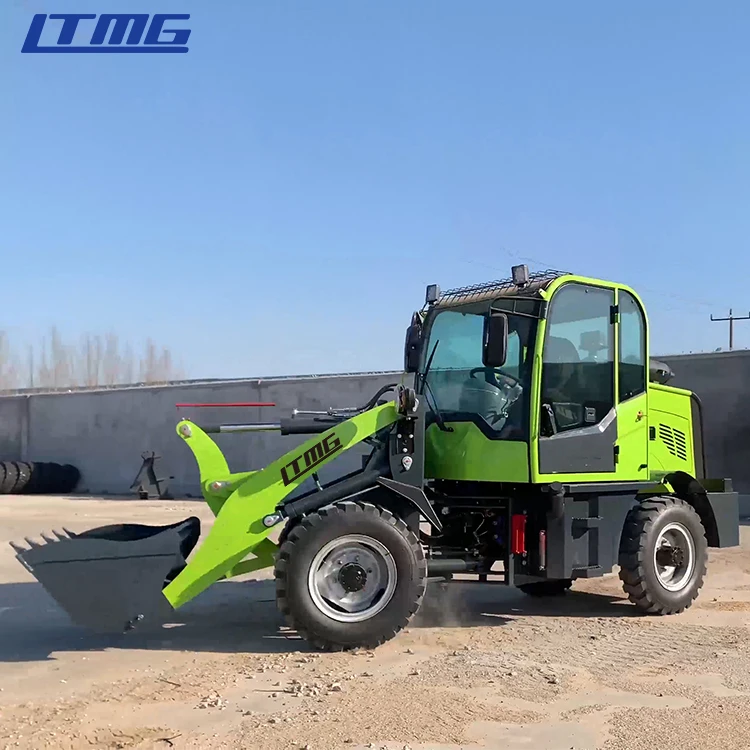 Фронтальный мини-погрузчик LTMG 800 кг 1000 колесный погрузчик с сертификатом ce