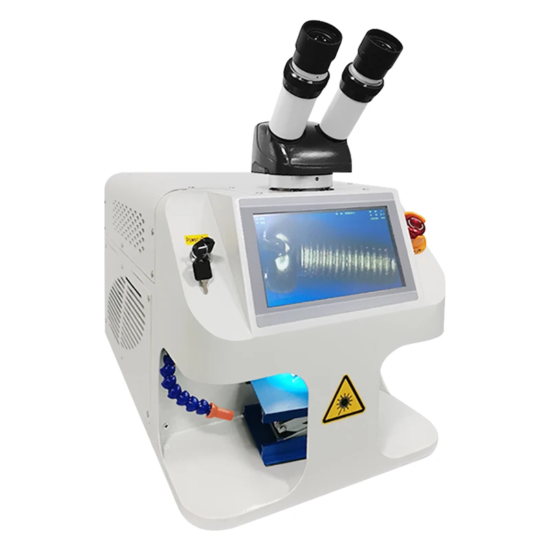 24k Gold Silver Titanium Platinum Jewelry Spot Welding Laser Machine