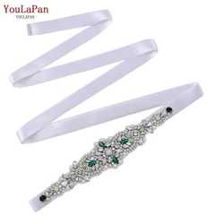 Женский пояс со стразами