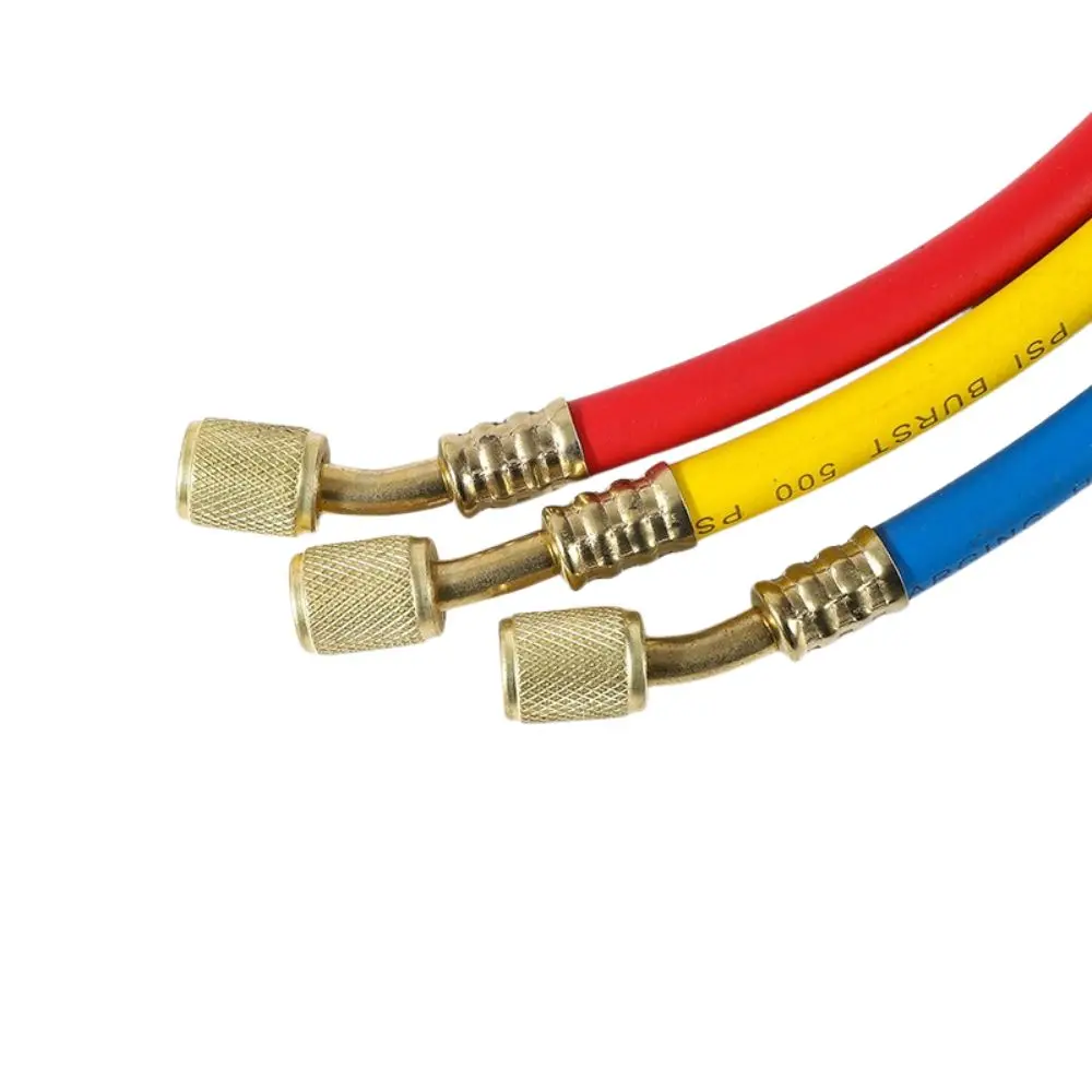 CLAUTOOL Auto air conditioning fluoride pipe high pressure explosion-proof long refrigerant filling A/C Charging Hose Set