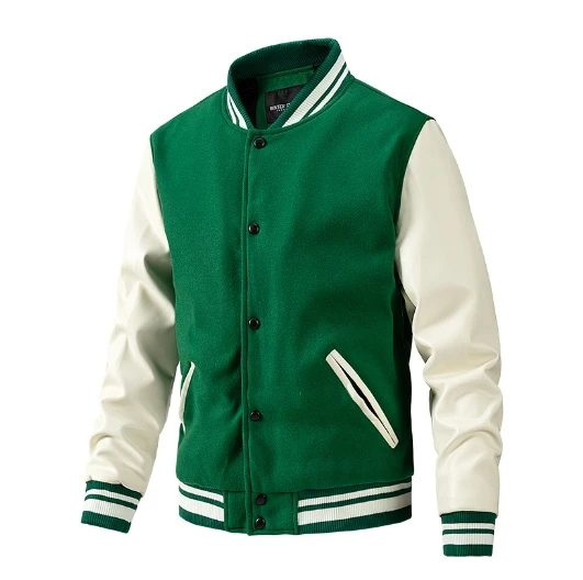 Liu Ming Clearance Sales Wholesale 2024 Autumn Fashionable Men Clothing Street Retro Casual Slim Baseball Jacket