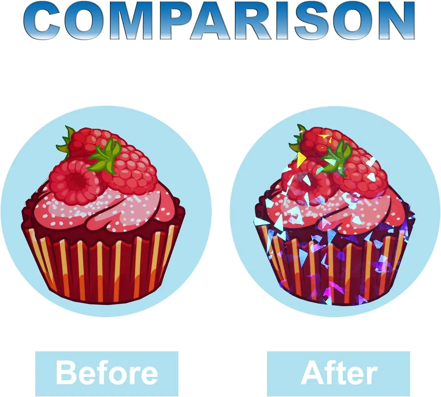 High Glossy Self Adhesive protective holographic Cold Lamination film for photos cards pictures decoration