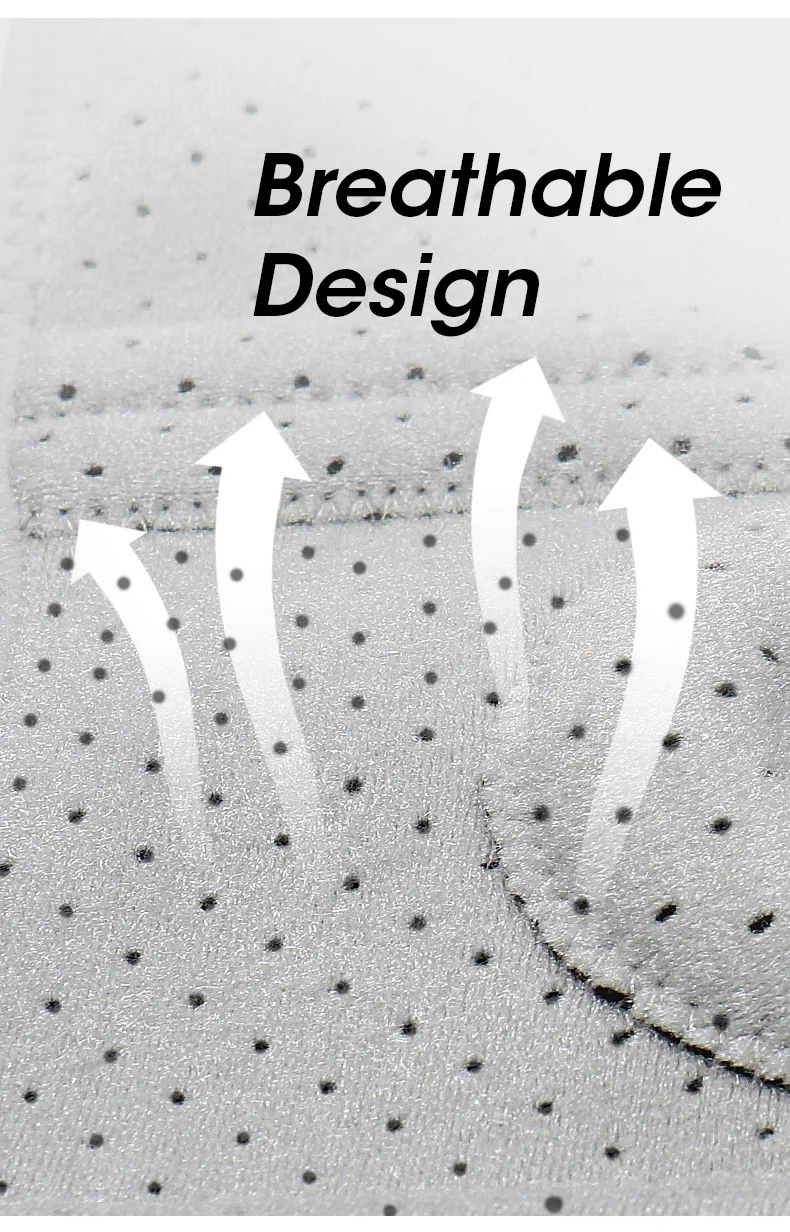 Adjustable Compression Protector Kneepads Breathable Silicone Sport Strap Support Knee Brace With Side Stabilizers