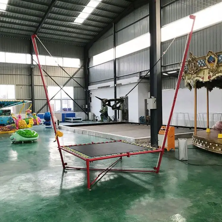 3D Max Hand Winch Single Bungee Jumping For Kids And Adults Bungee Trampolines Outdoor Jump Fitness Children Sling  Trampoline