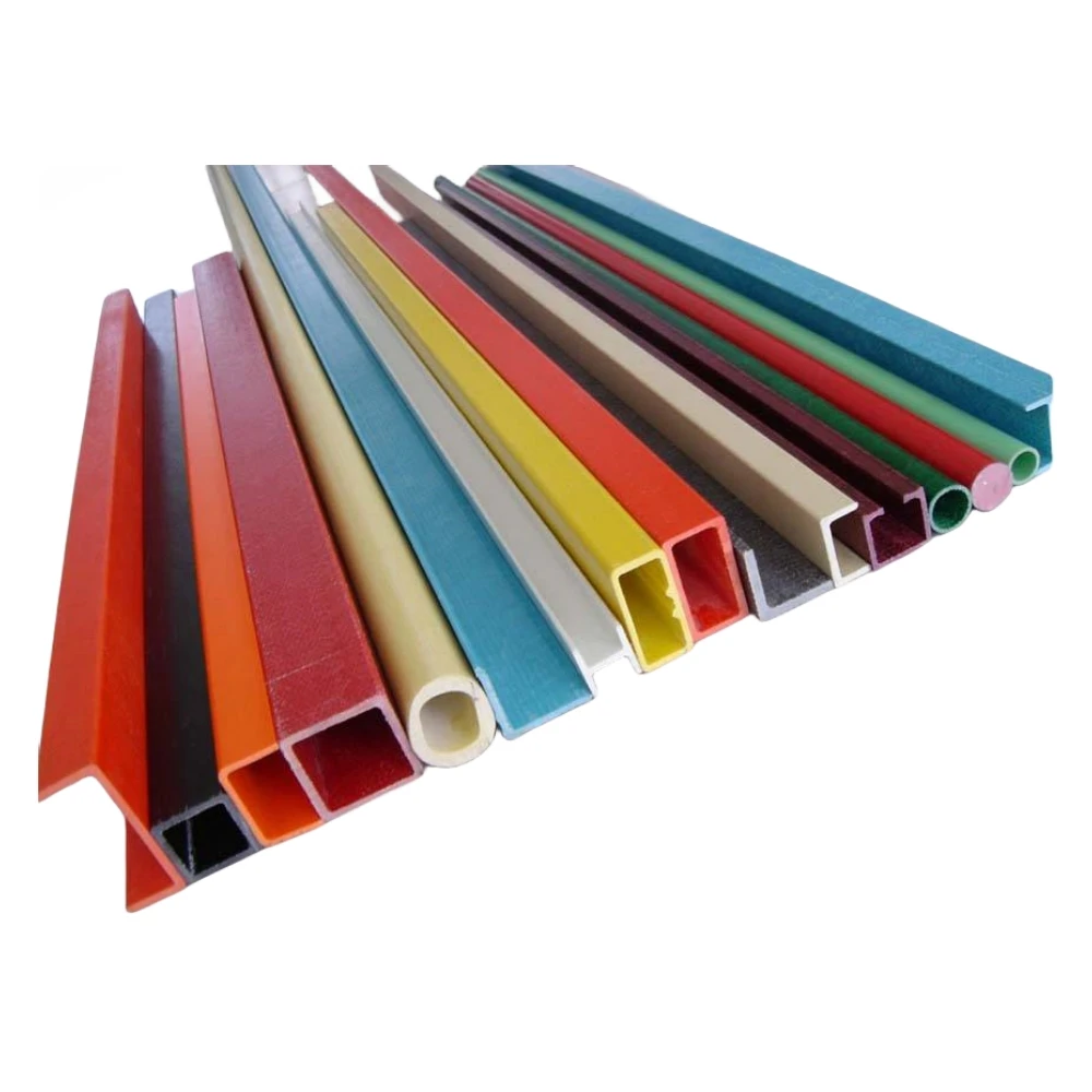 Fiber Glass Structural Material FRP H beam roof supporting