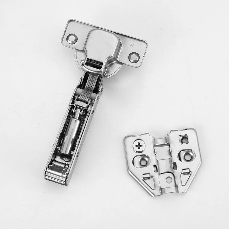 Iron 3D Cabinet Hinges Soft Close Adjustable Hydraulic Hidden Cupboard Door Hinge Furniture Hinge