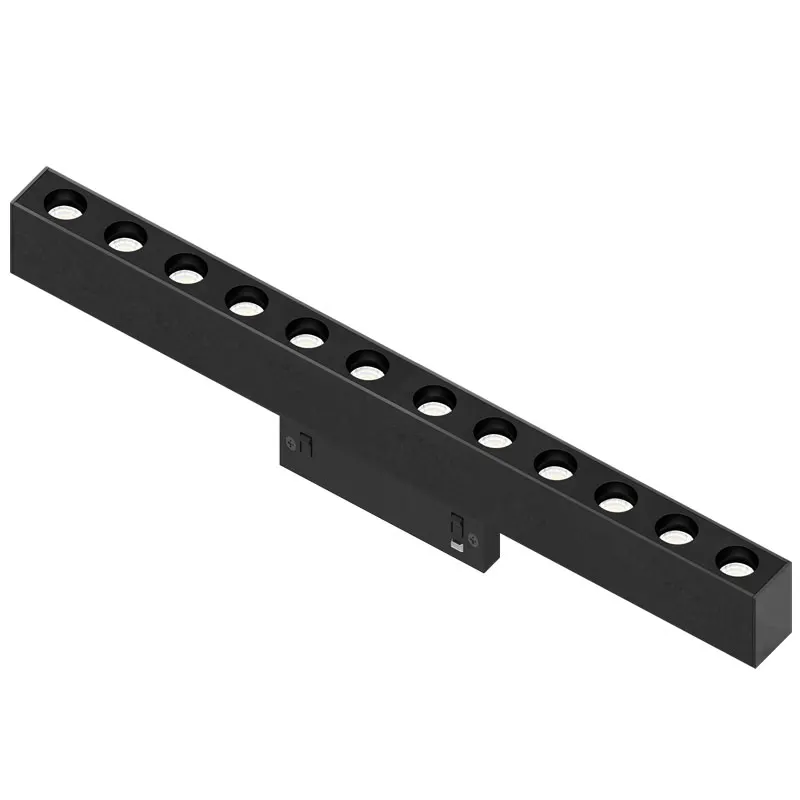 Mini Guide Magnetic Linear 20W Adjustable Beam Cob Led 1W Focus Long Rail Round Track Light
