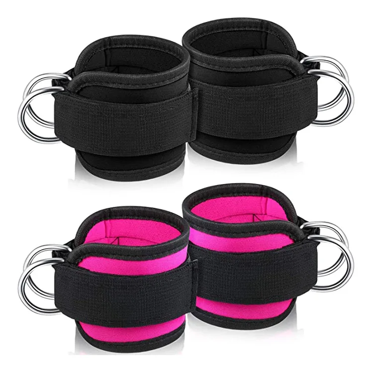  Adjustable padded Ankle Straps for Cable