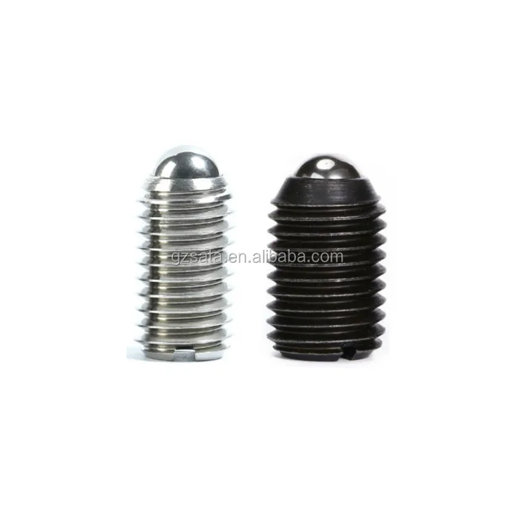 Customized Threaded Spring Plunger Ball Point Set Screws