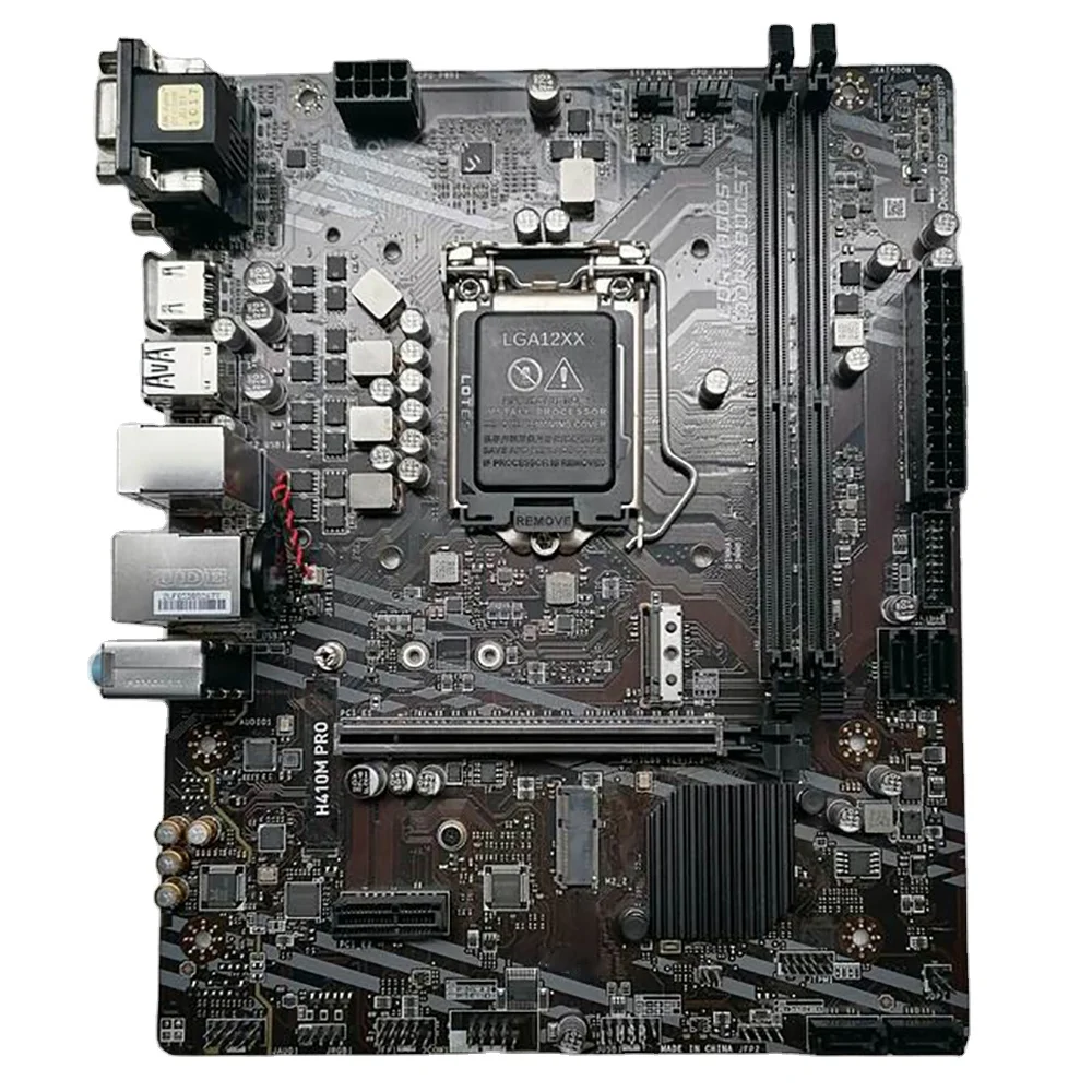 H410M PRO для Msi LGA1200 DDR4 64G SATA3 * 4 м. 2*2 USB3.2 поддержка I9 M-ATX рабочего стола материнской платы оригинальные гарантированное качество
