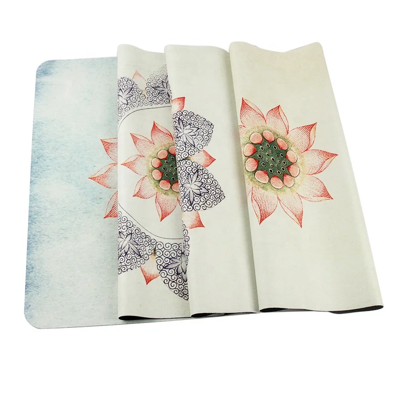 
Eco friendly natural non slip kids exercise mat mini yoga mat 