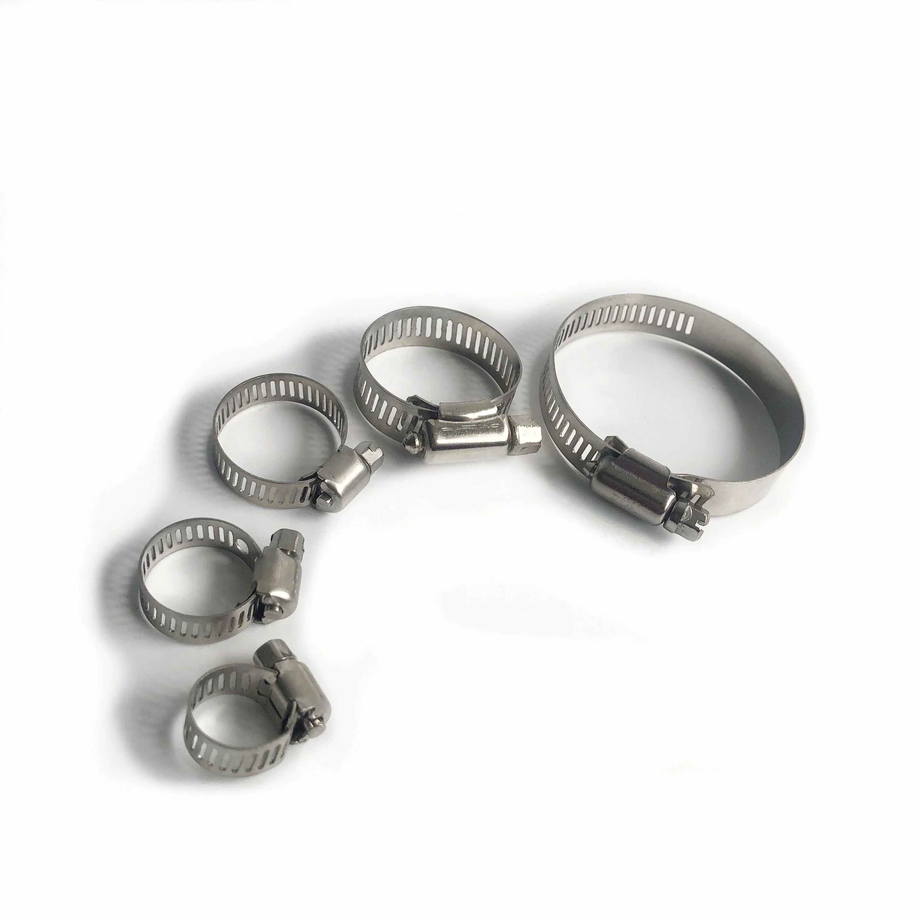 Прямой Американский шланг от производителя, зажим для шланга из углеродистой стали, обруч для гусеничного шланга