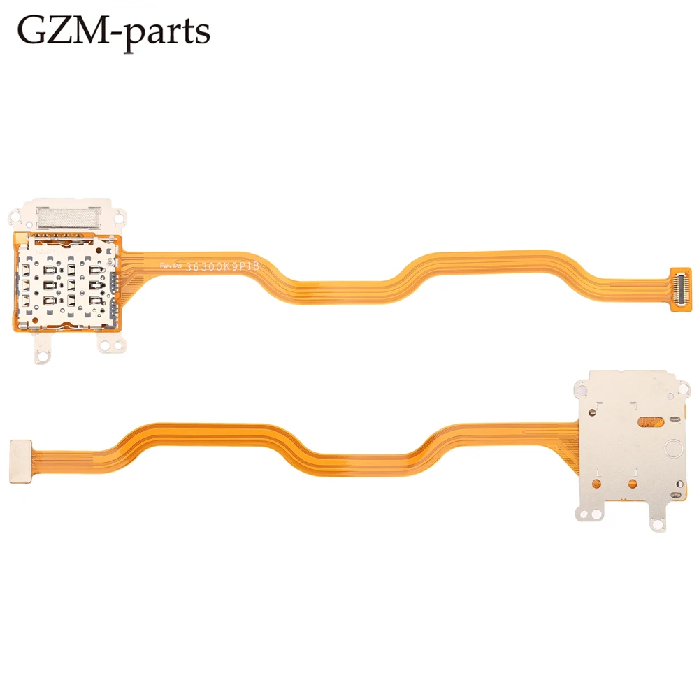 GZM-parts Mobile phone SIM CARD HOLDER SOCKET FLEX CABLE FOR XIAOMI MI 11 LITE 5G sim card Tray Slot Reader Socket Flex Cable
