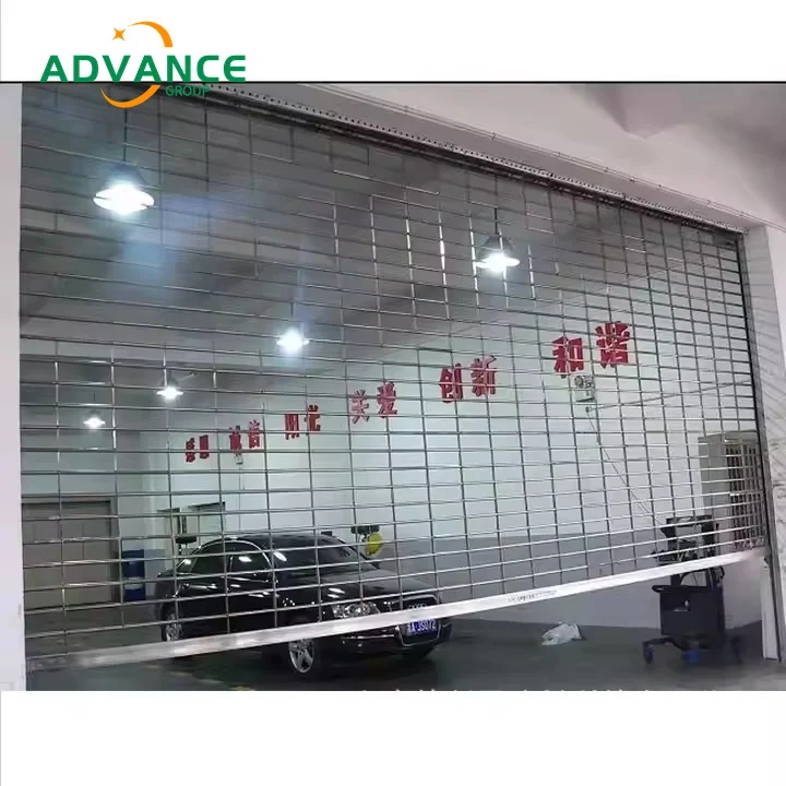 Stainless Steel Grid Roll Up Door Ventilation Mesh Grille Rolling Shutter Door