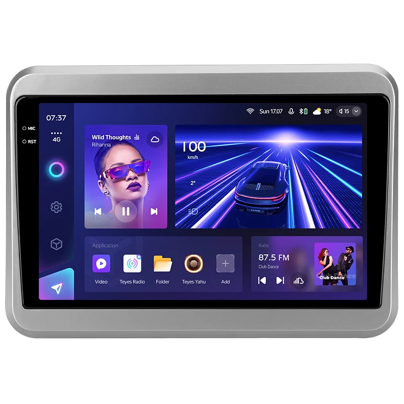 TEYES CC3 2K Car DVD Player For Suzuki Spacia 2 II 2017 - 2023 9 Inch Car Stereo DVD Video Audio Player