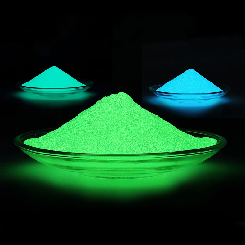 Pigment Supplier Wholesale Long-lasting Luminous Pigment Glow Products Oil-based Water-based Glow-in-the-Dark Powder