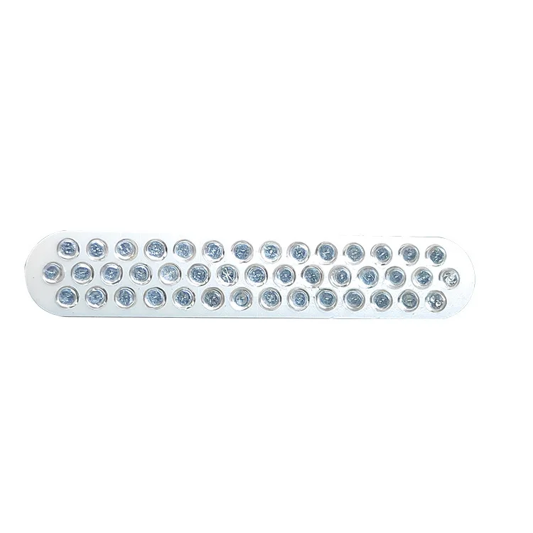 2024 Hot Selling Roadside Reflector with Red Yellow White Lens Reflective Vinyl Sheeting 43 Glass Bead Road Stud