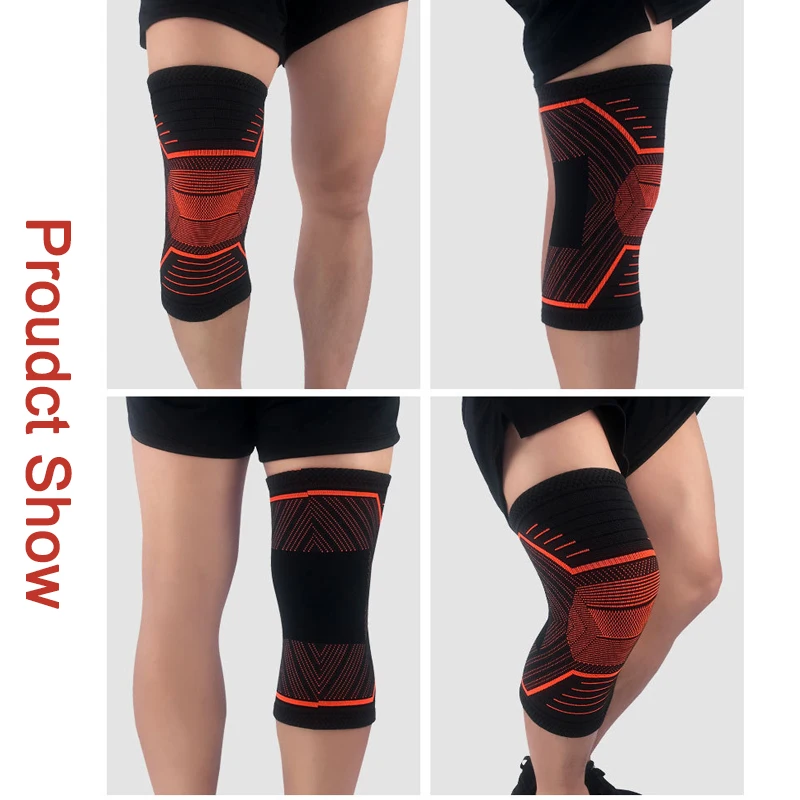 Knee Brace Support Compression Sleeves Registered Pads for Basketball Cycling  Protector Sleeve