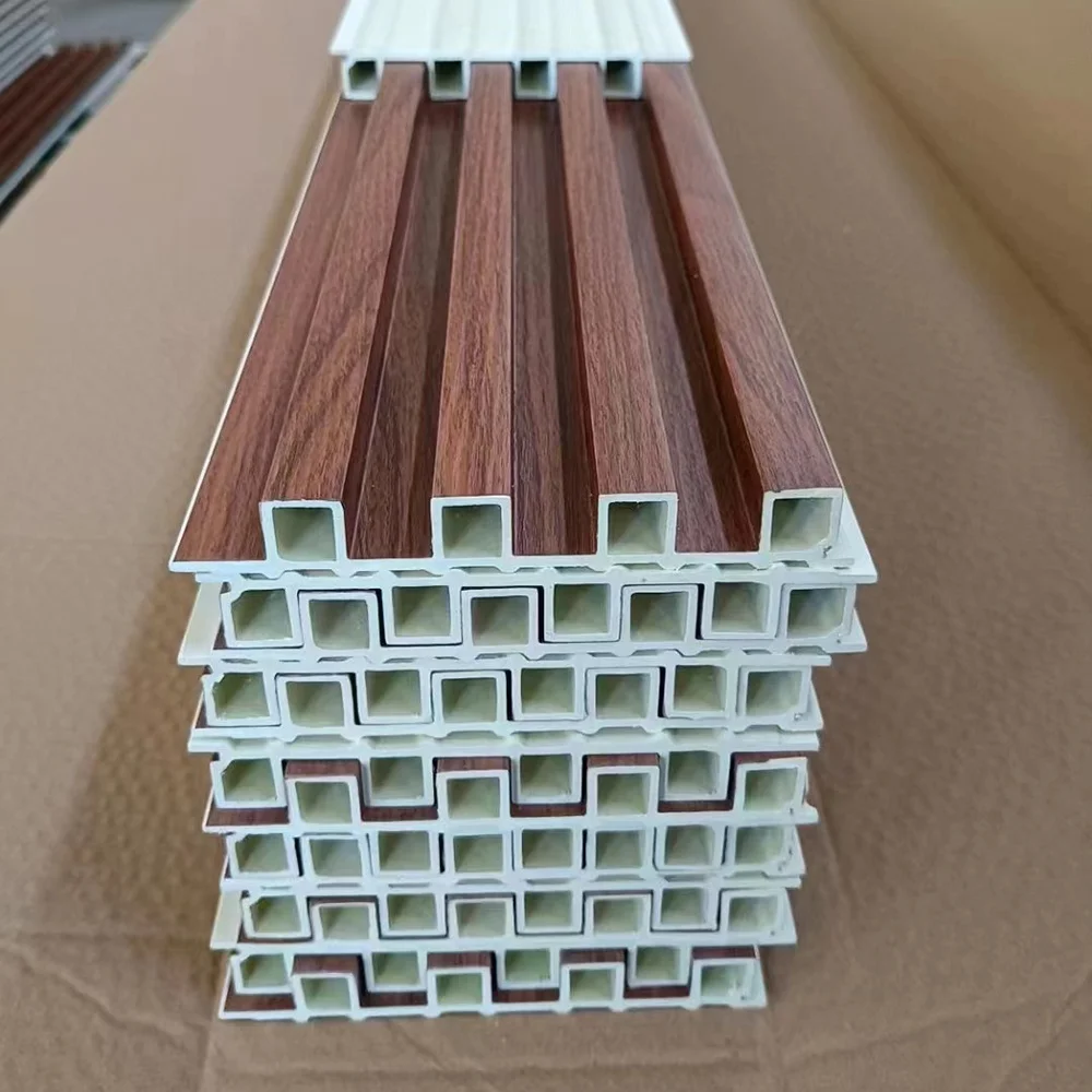 Natural Antisepsis 3d Wpc Wall Boards Wood Wall Panels Grating Ceiling Board For Indoor Decoration