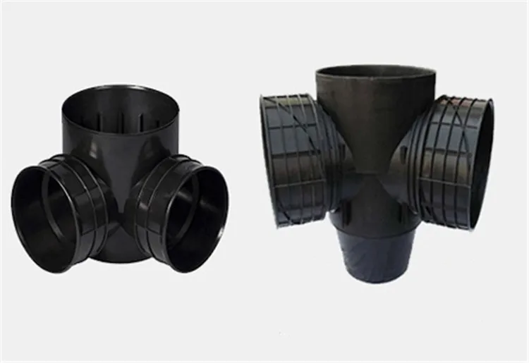 China Round PP plastic supplier wholesale plastic inspection chamber inspection well