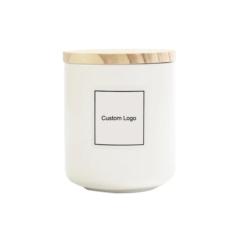 Hot Sell High Quality Show Pieces Home Decoration Glass Ceramic Jar Scented Candle