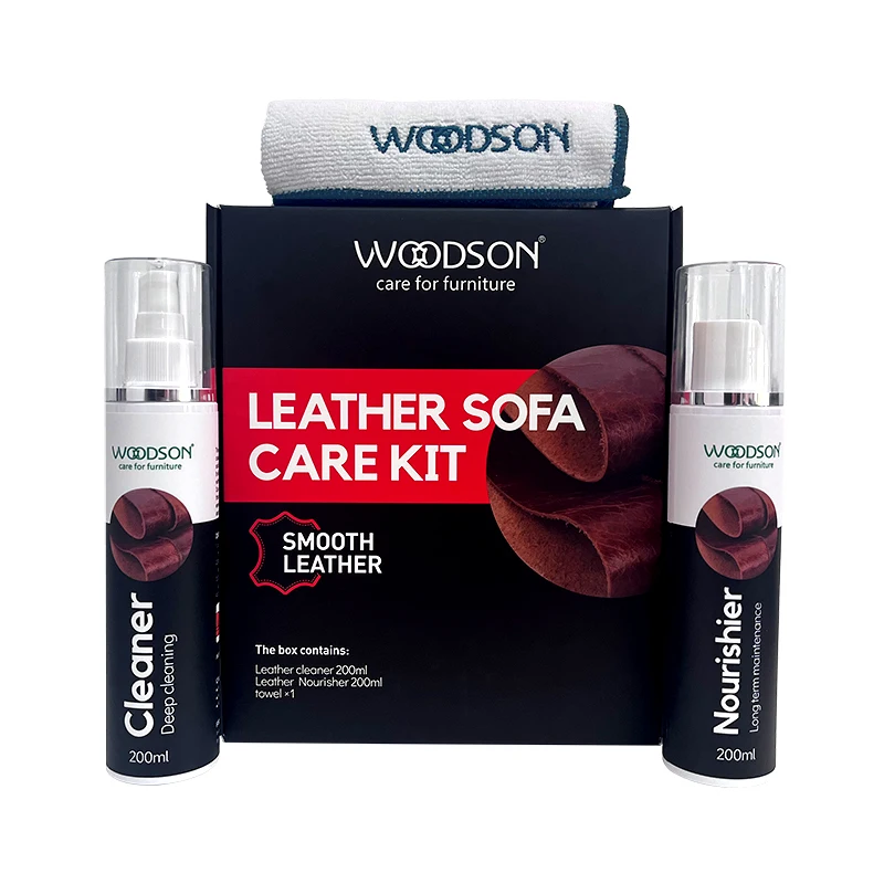 Professional genuine leather furniture care product liquid sofa spray leather cleaner and conditioner