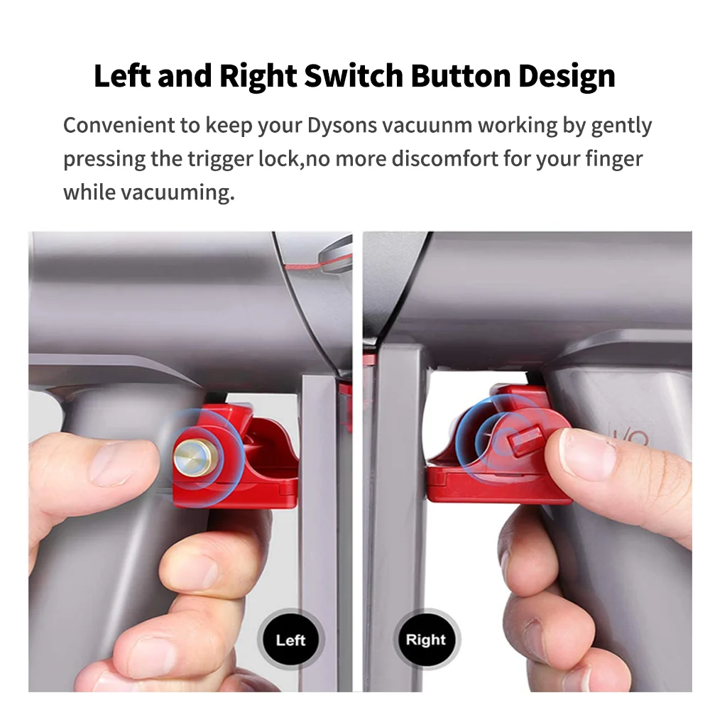 Hot Sale Parts Switch Trigger Lock Accessories for Dysons V6V7V8V10V11V15 Vacuum Cleaner Motor