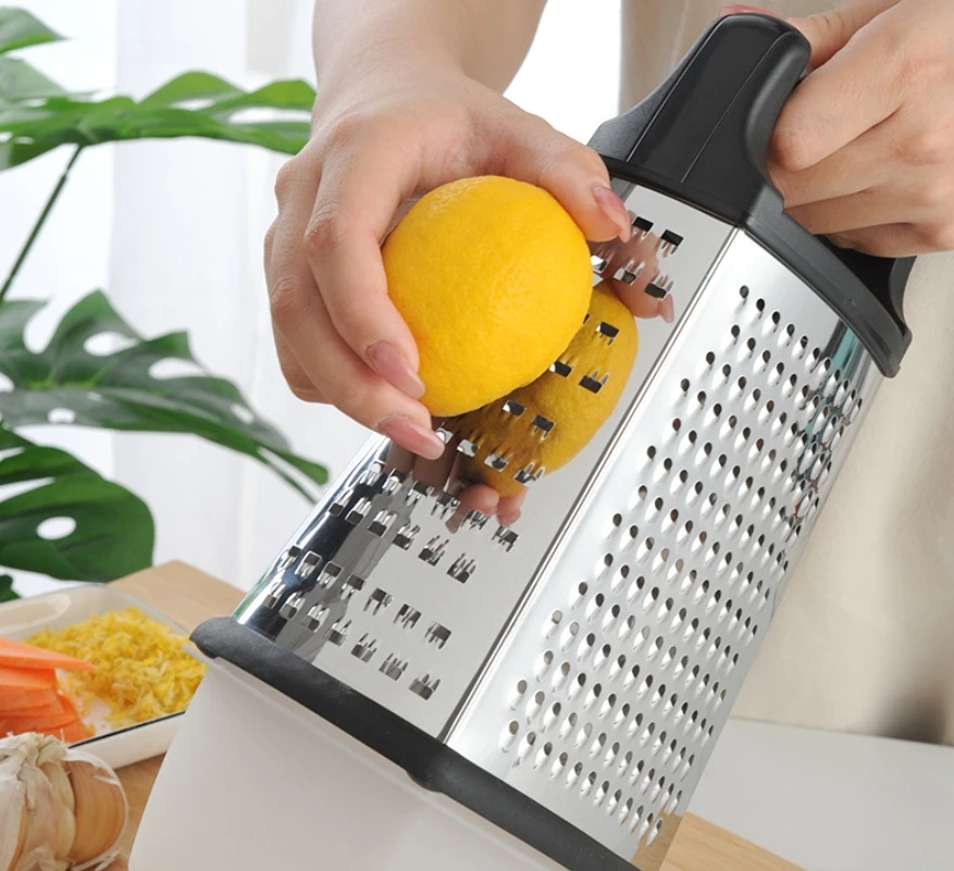 Professional Cheese Box Grater for Parmesan Cheese Vegetables Ginger