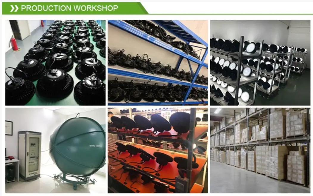 Industrial LED UFO for USA&Canada market DLC approved 100W 150W 200W 240W 300W 400w 500w ufo led high bay light