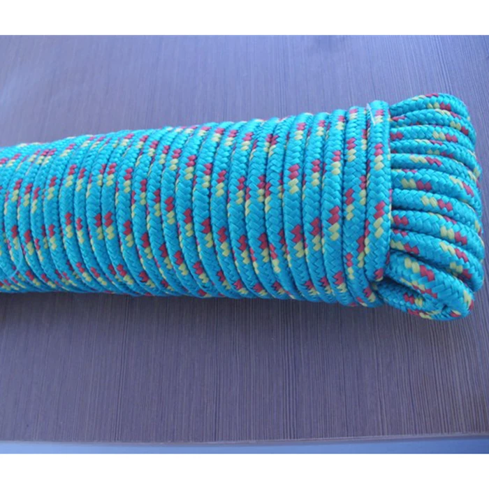 Colored Braided Cord Nylon PP Polyester Nylon Rope