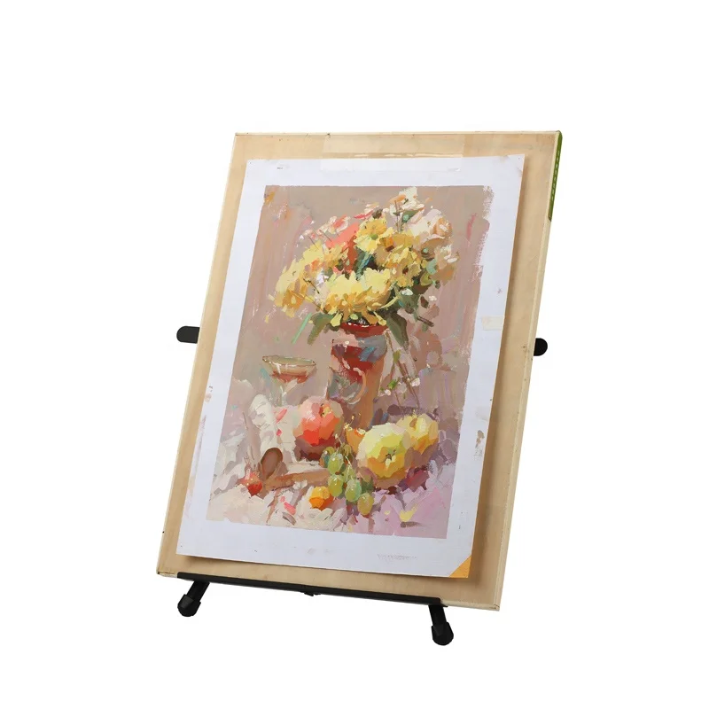 Plate Tripod Easel Stand Table Adjustable Display Metal Paint Set  Easel Wedding Stand