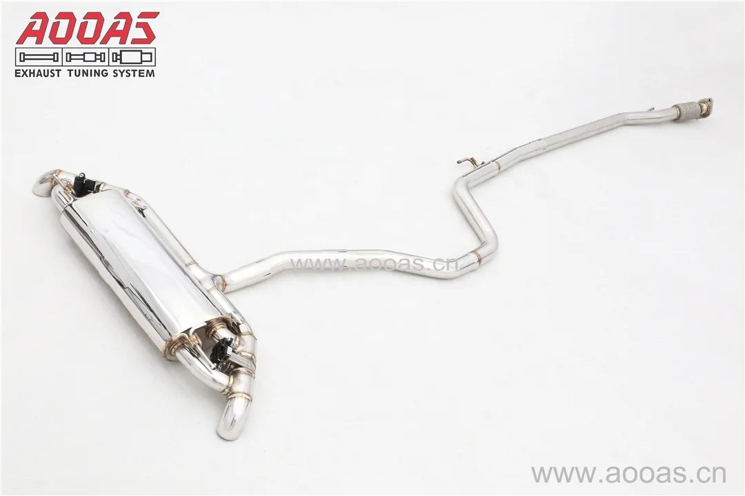 Выхлопная труба из нержавеющей стали по Заводской Цене для Mercedes A180 A200 A250 A260 W177 2019