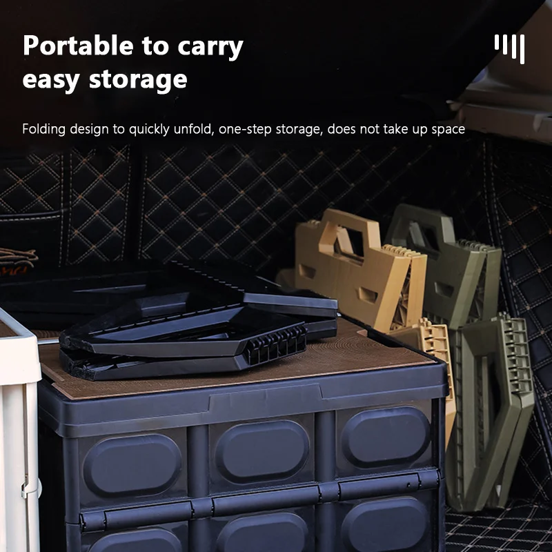 Hot Selling Outdoor Portable Safety Lightweight Foldable Non-slip Sitting Plastic Folding Step Stools