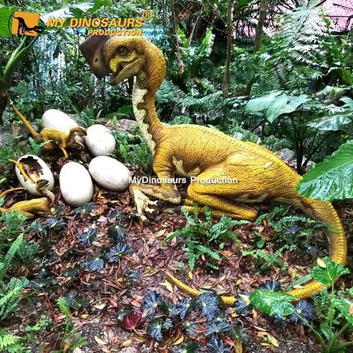 My Dino анимационный парк развлечений фигурка из стекловолокна растущий инкубационный динозавр яйцо