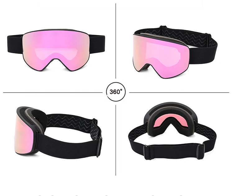 Factory Supplier Kids Snowboard Goggles for Boys Girls Youth Age 7-14 Children Custom Winter Snow Sports Skiing Goggles